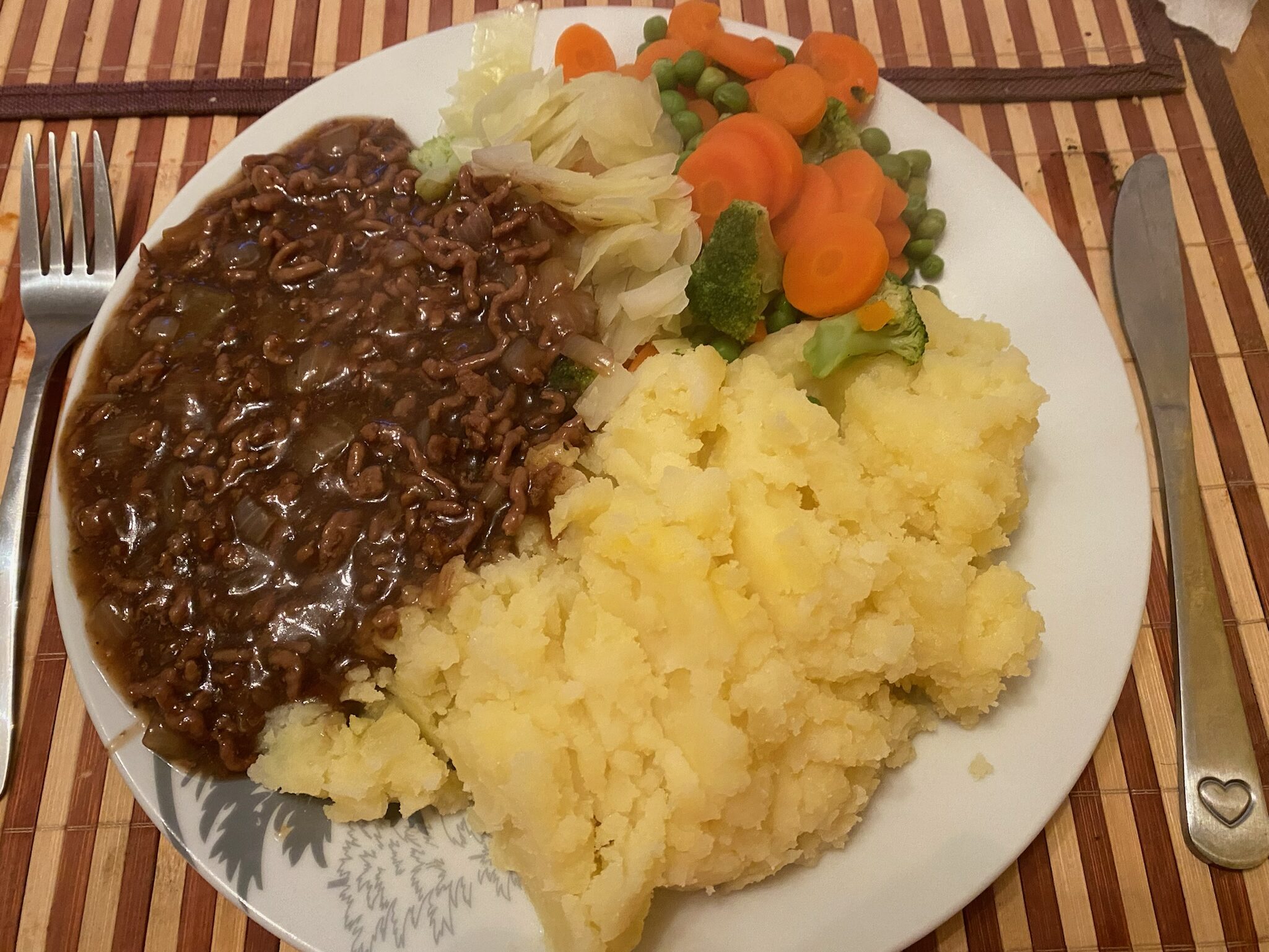 Mince, onion and Gravy (13th February 2023)