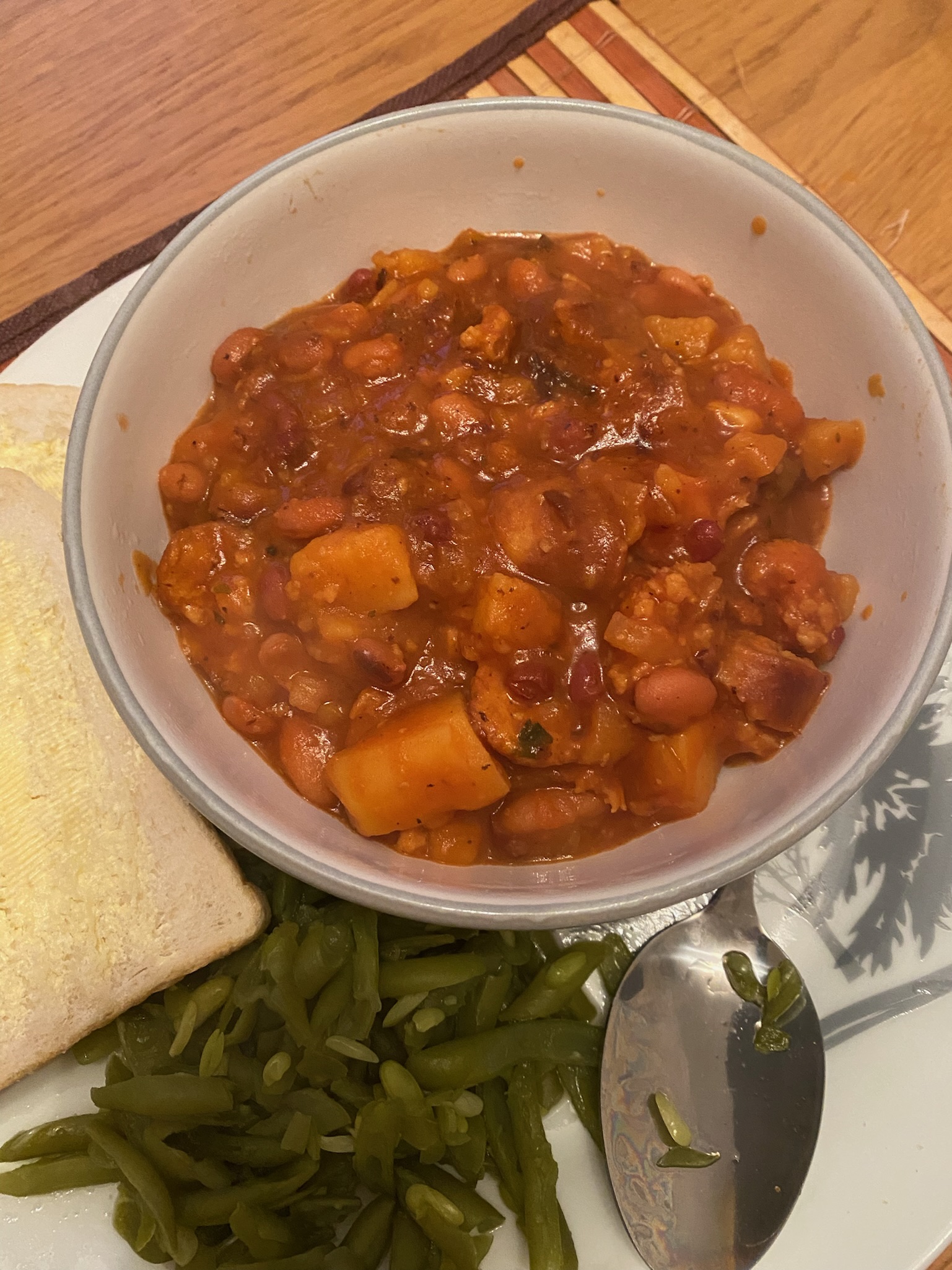 Sausage and bean stew recipe